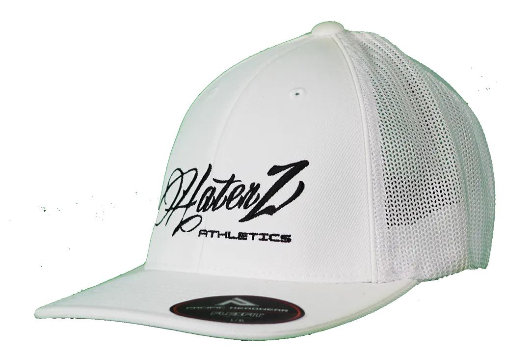 Classic Haterz Hat (White/Black)