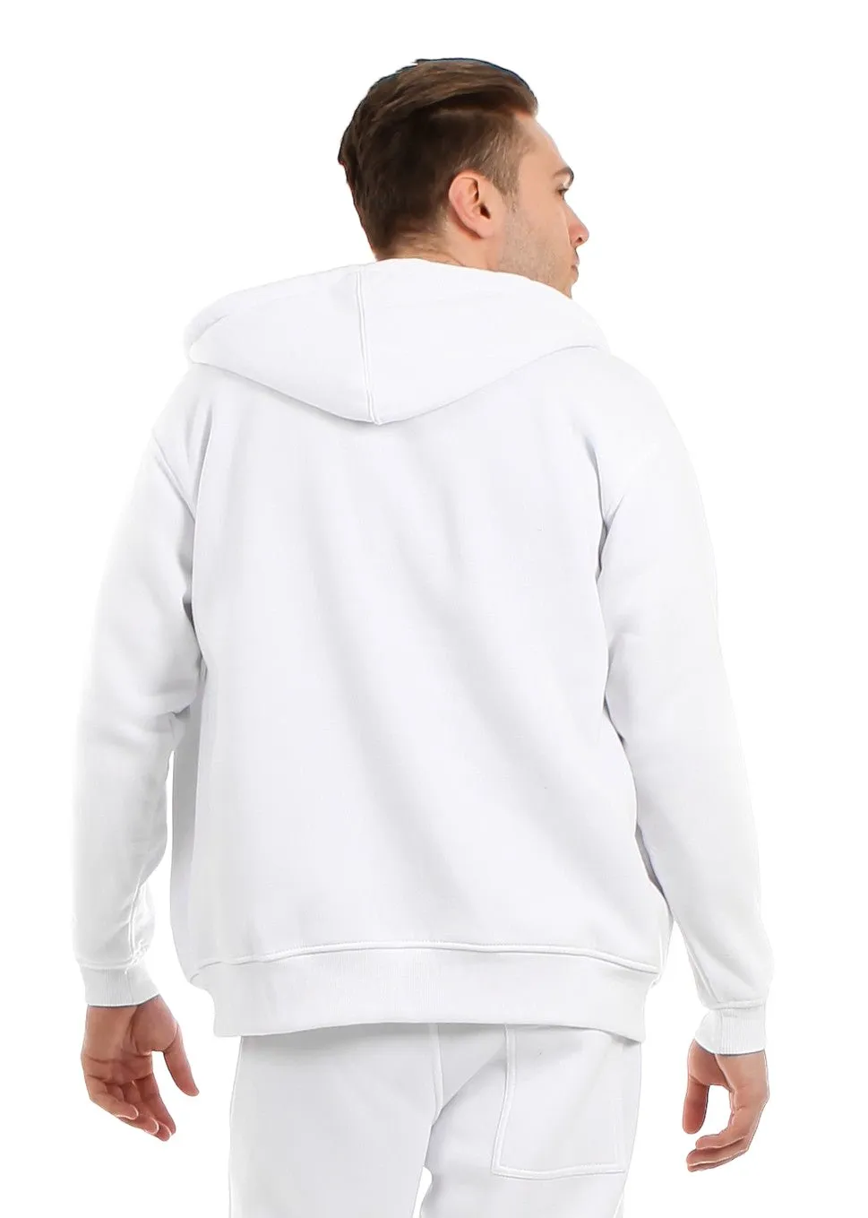 Classic Men's Fleece Zip-up Hoodie