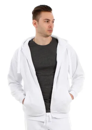 Classic Men's Fleece Zip-up Hoodie