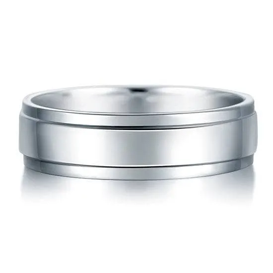 Classic Men's Wedding Band Ring