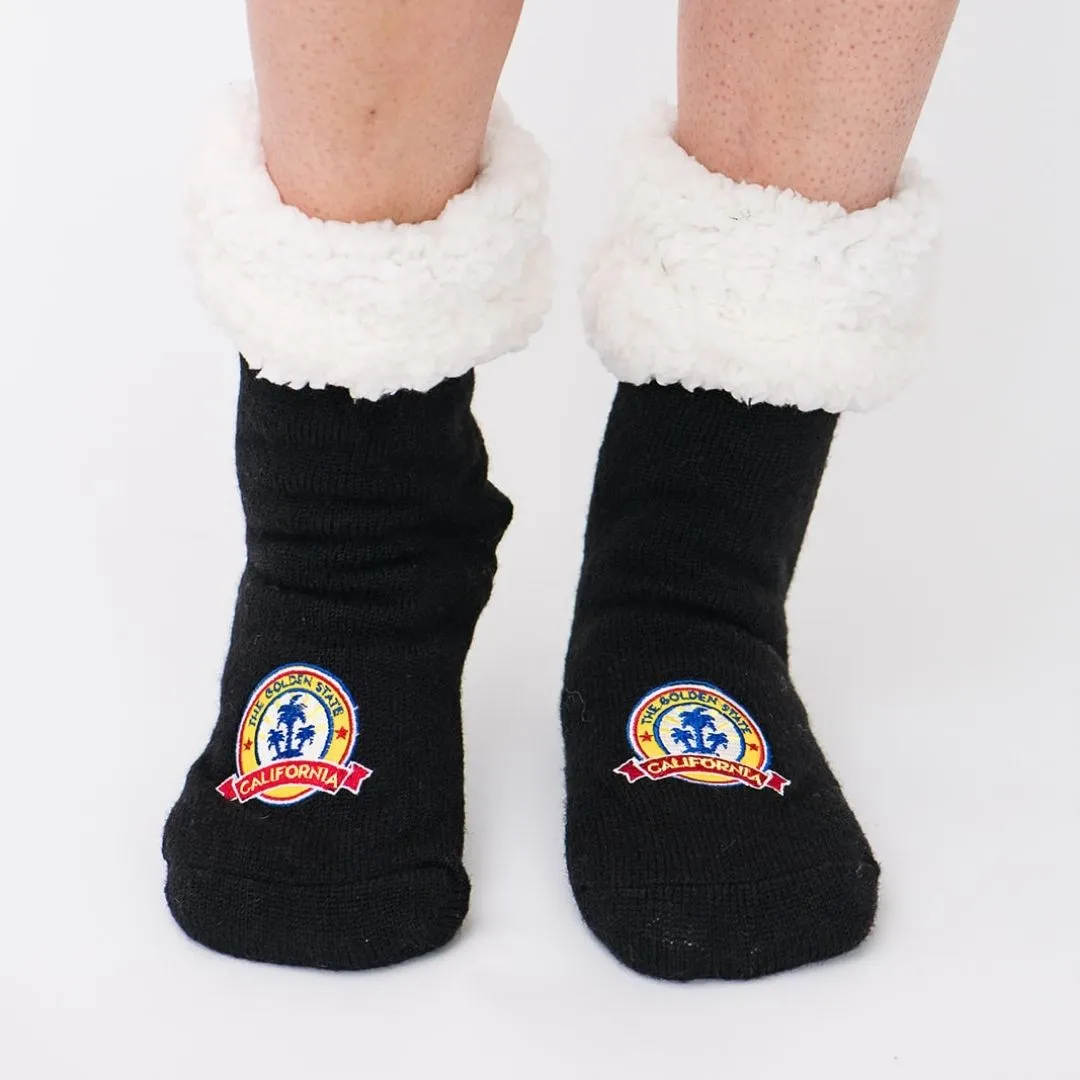 Classic Slipper Socks | California