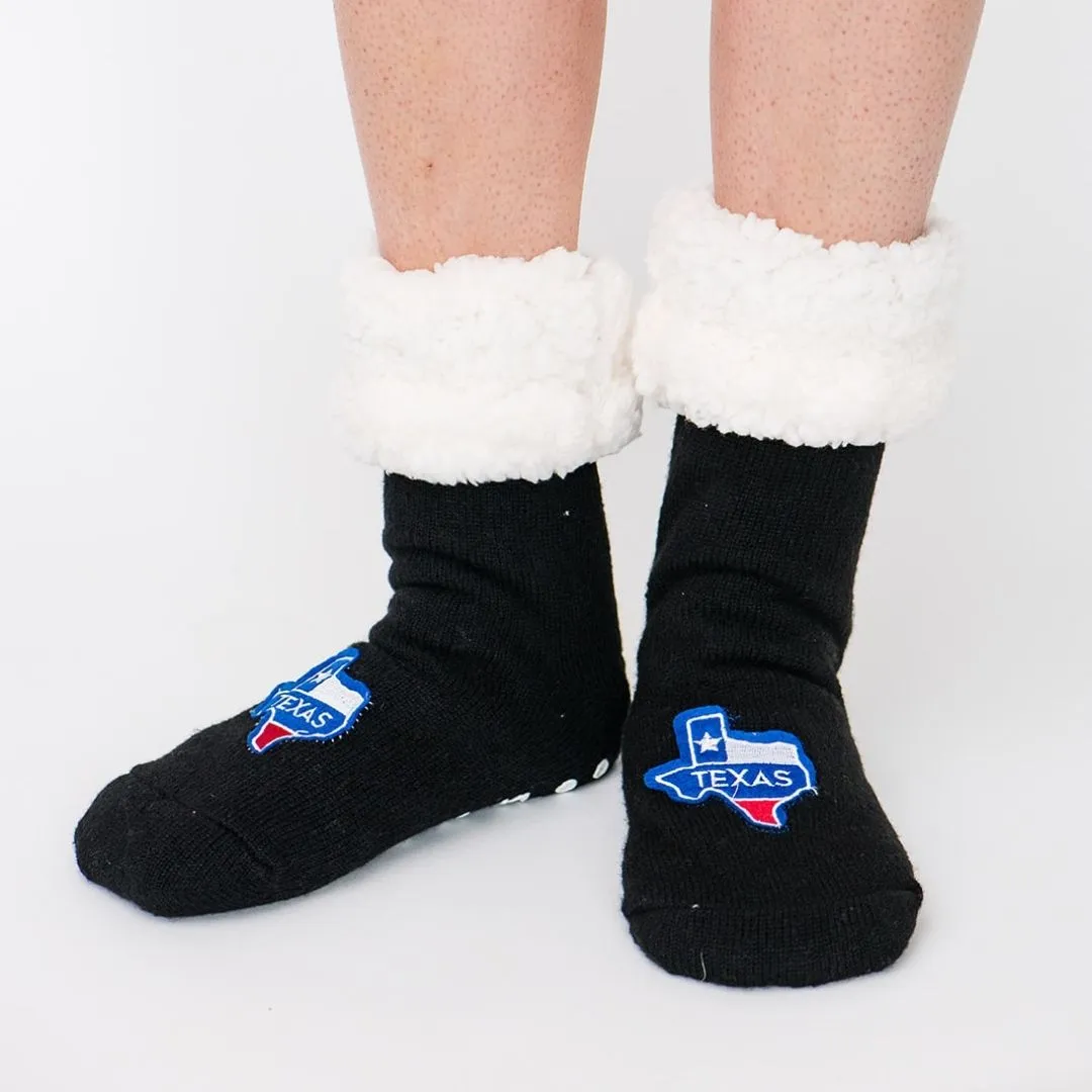 Classic Slipper Socks | Texas