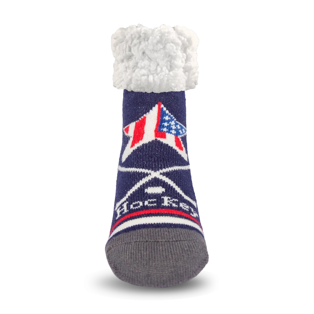 Classic Slipper Socks | USA Hockey