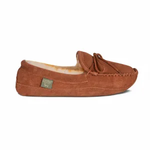 Cloud Nine Sheepskin Mens Soft Sole Moccasin Slippers