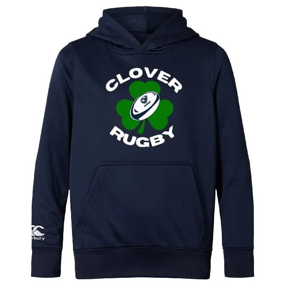 Clover Blue Eagles Rugby Club Lightweight Hoodie by Canterbury
