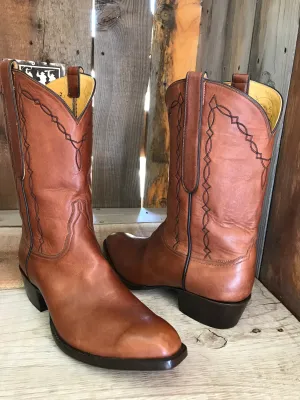 Cognac Soft Tan Calf Skin  3721