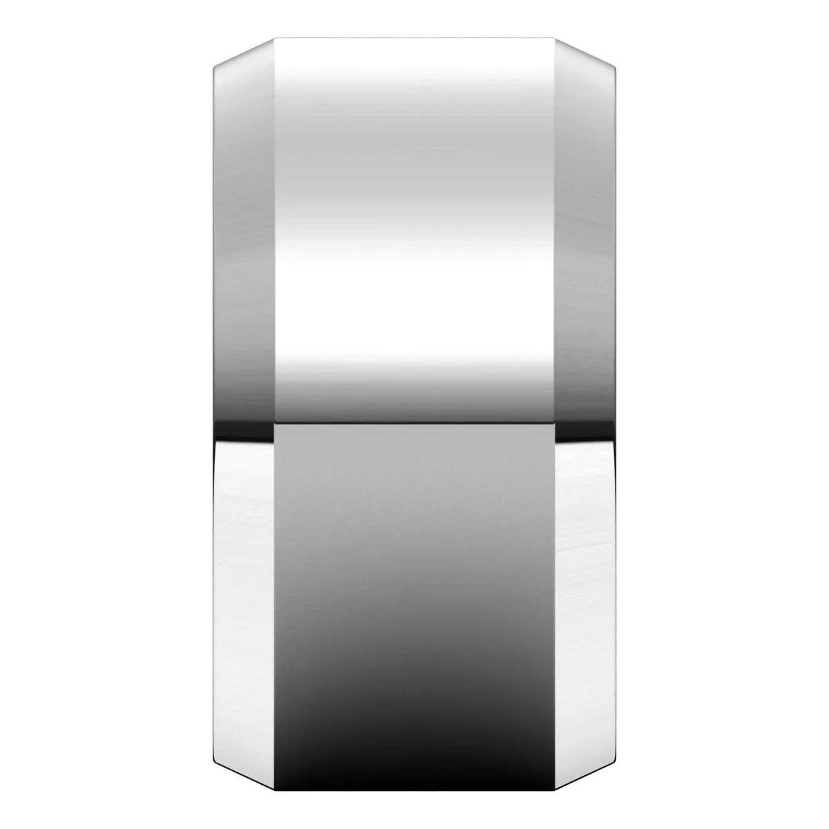 Continuum Sterling Silver 11 mm Beveled Edge Comfort Fit Light Band