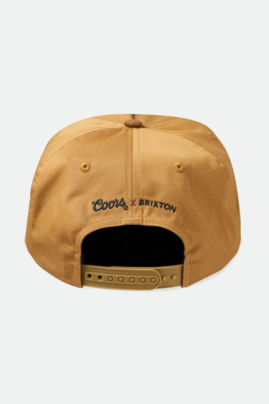 Coors 150 Arch Snapback - Golden Brown