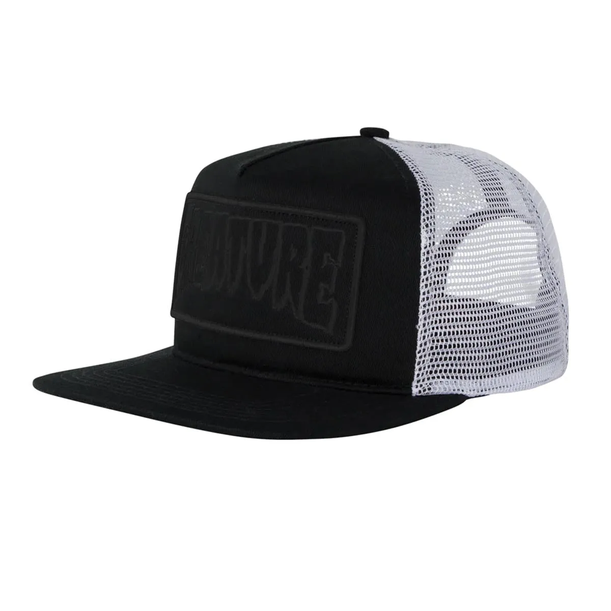 Creature - Reverse Patch Mesh Trucker Black/White