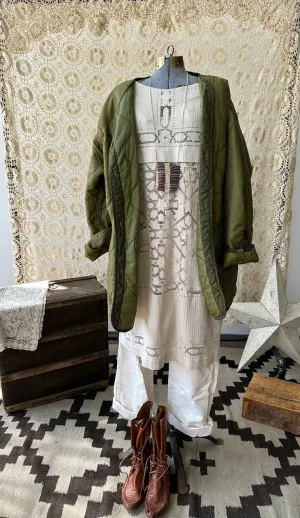 Crochet Open weave Tunic Dress