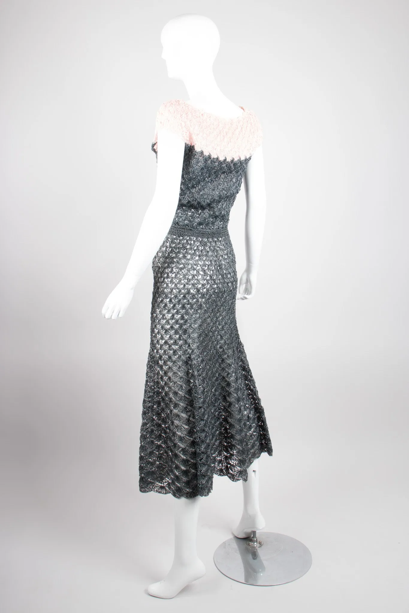 Crochet Raffia Dress