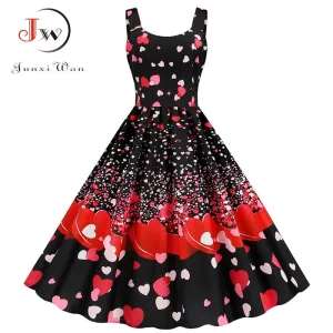 Custom Music Note Print Women Party Dress