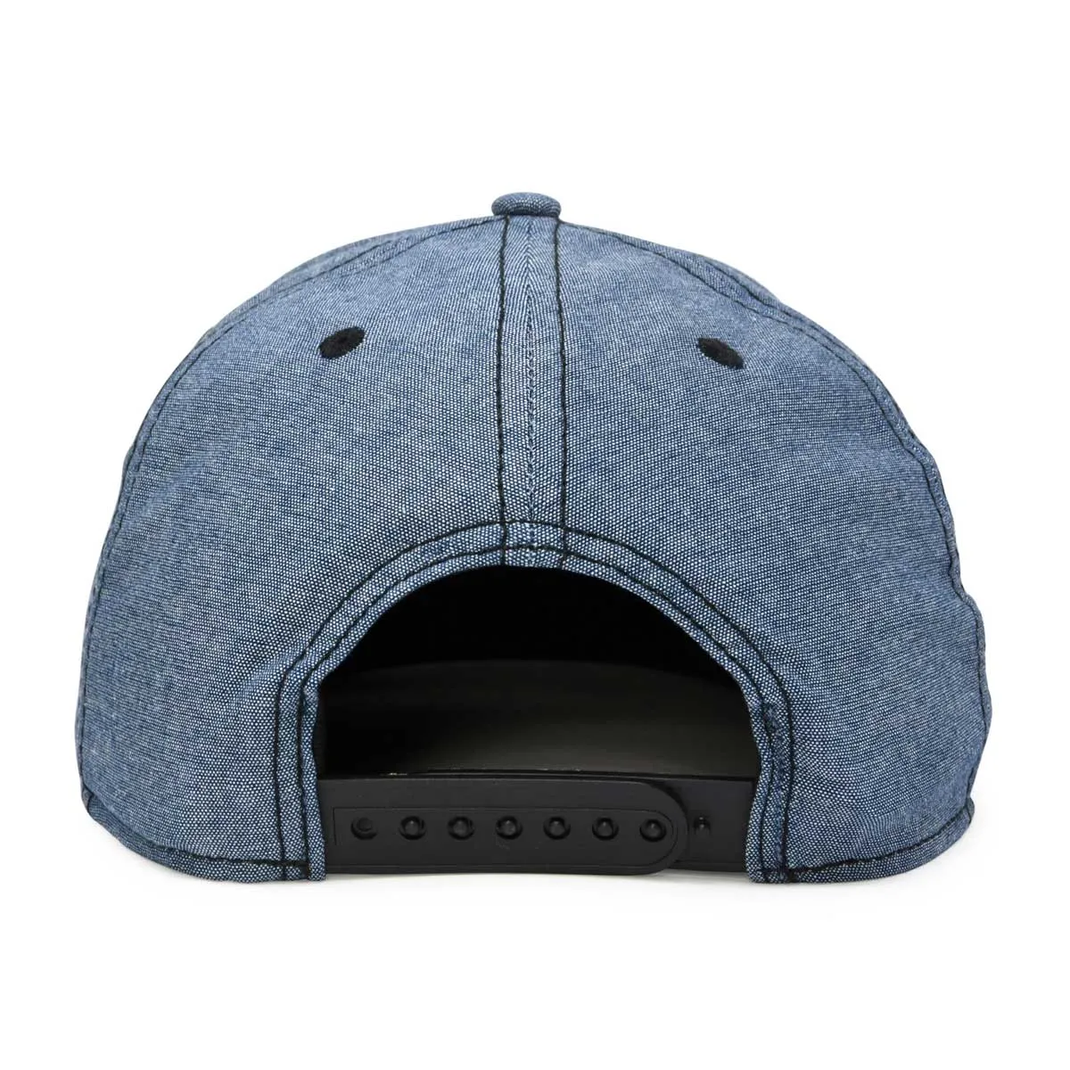 Dalix Flat Bill Chambray Hat
