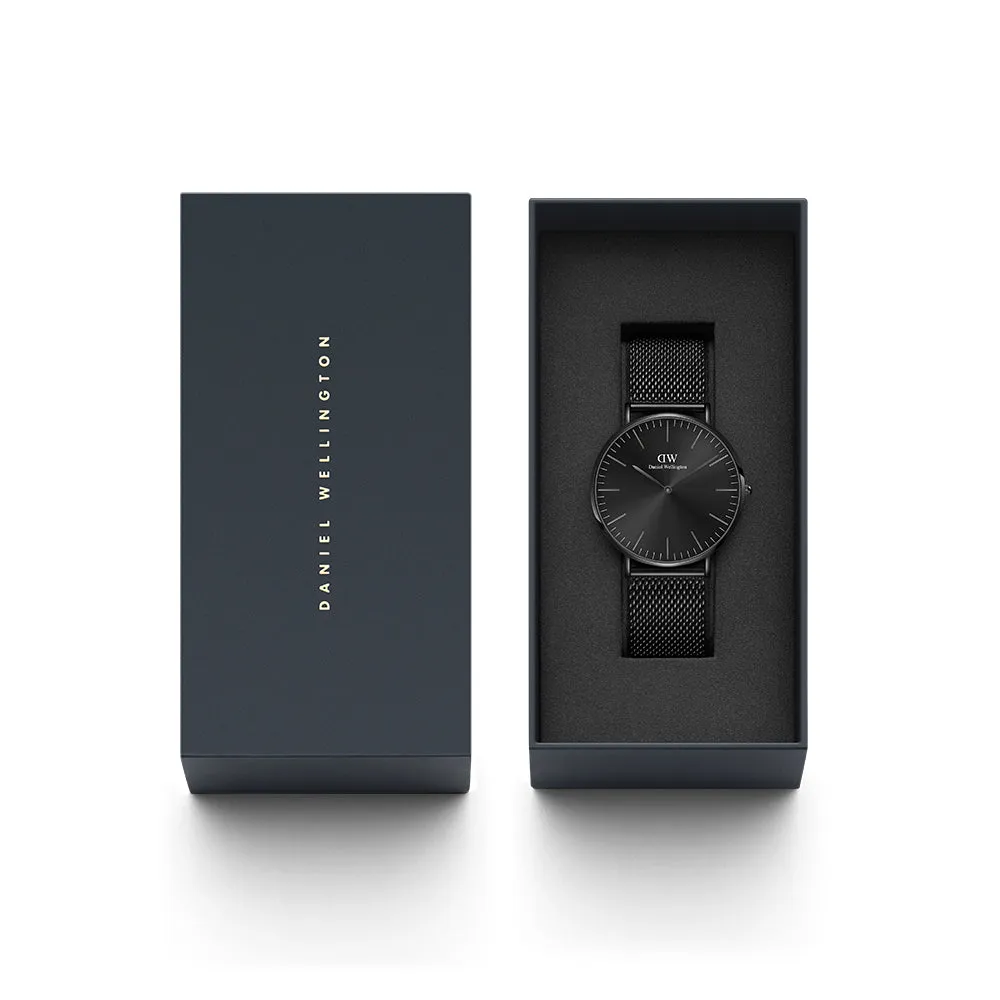 Daniel Wellington Men's Watch Black Tone Case Quartz
