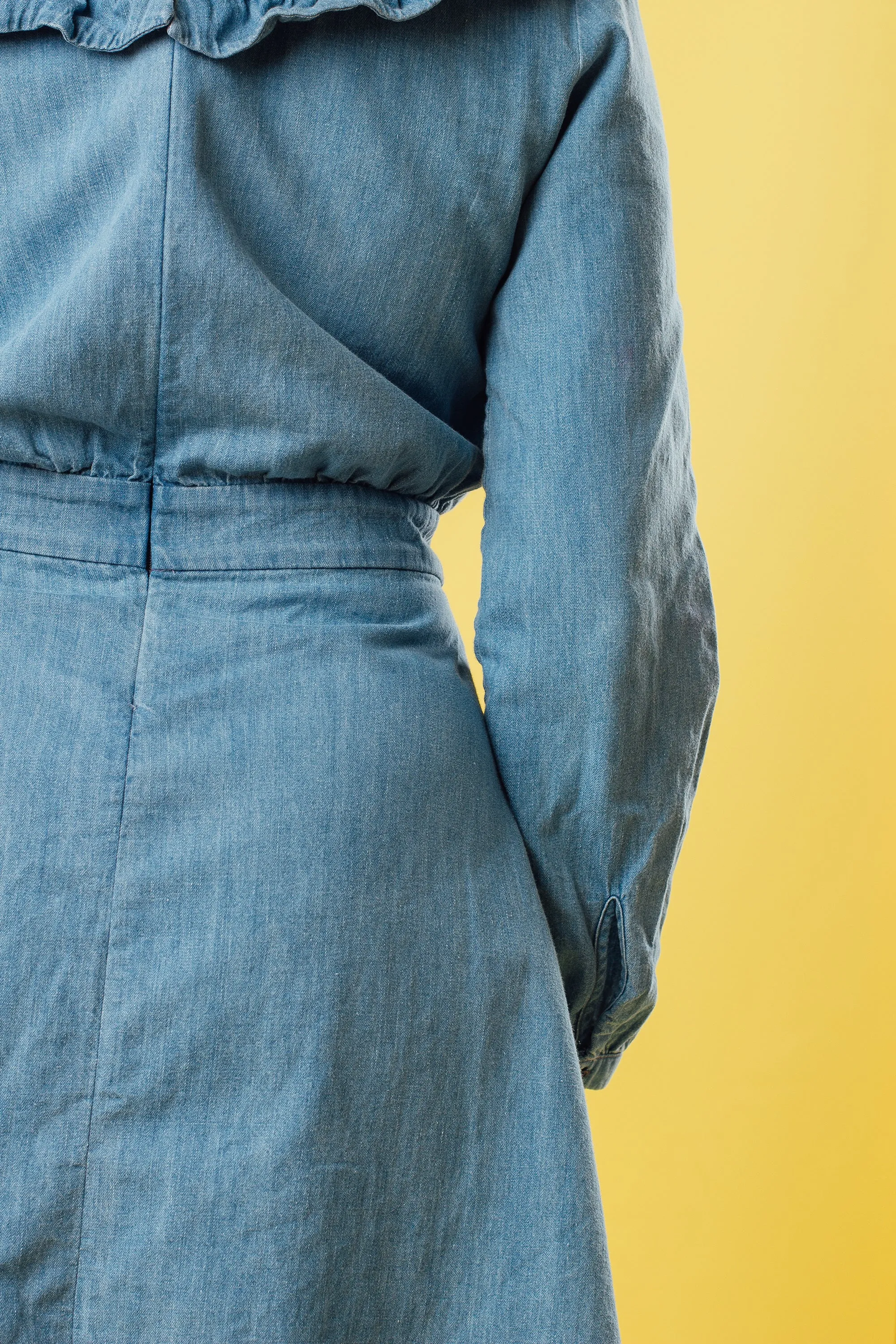 Denim Mini Dress | S