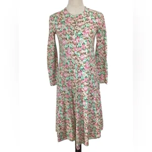 Diane Von Furstenbeg Vintage Tulip Long Sleeve Dress 1970’s