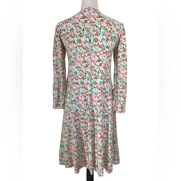 Diane Von Furstenbeg Vintage Tulip Long Sleeve Dress 1970’s