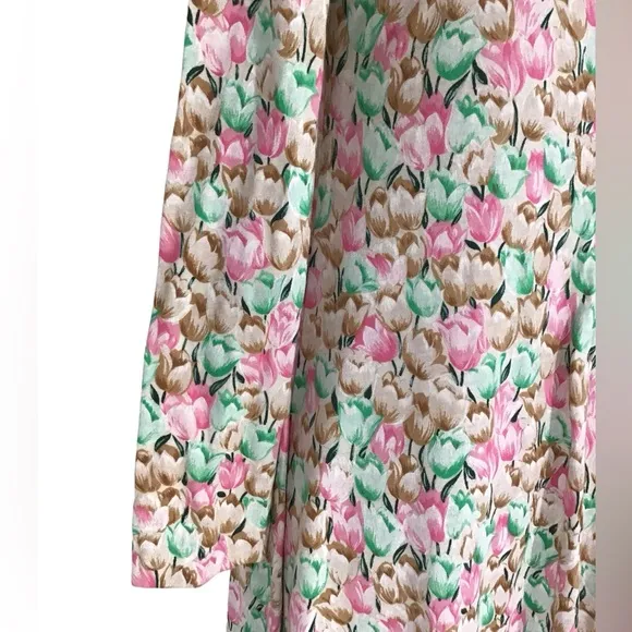 Diane Von Furstenbeg Vintage Tulip Long Sleeve Dress 1970’s