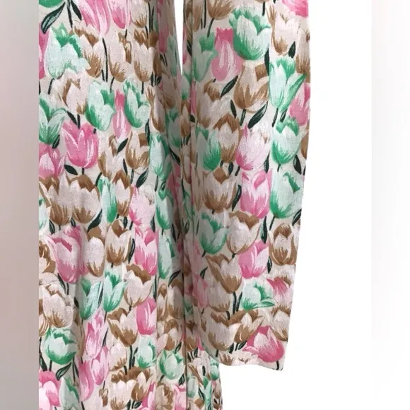 Diane Von Furstenbeg Vintage Tulip Long Sleeve Dress 1970’s