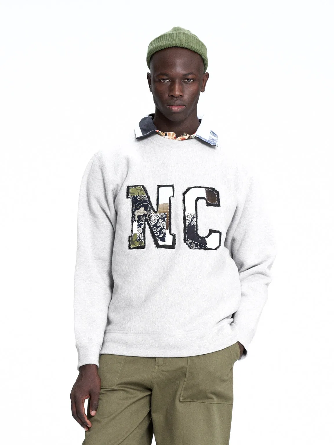 DIY College Crew | Grey Melange