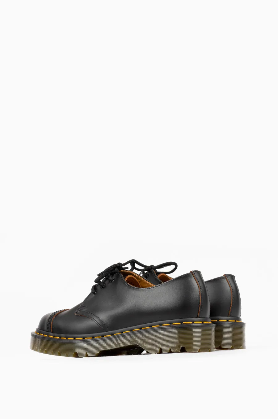 DR MARTENS 1461 BEX TOE CAP BLACK QUILLON