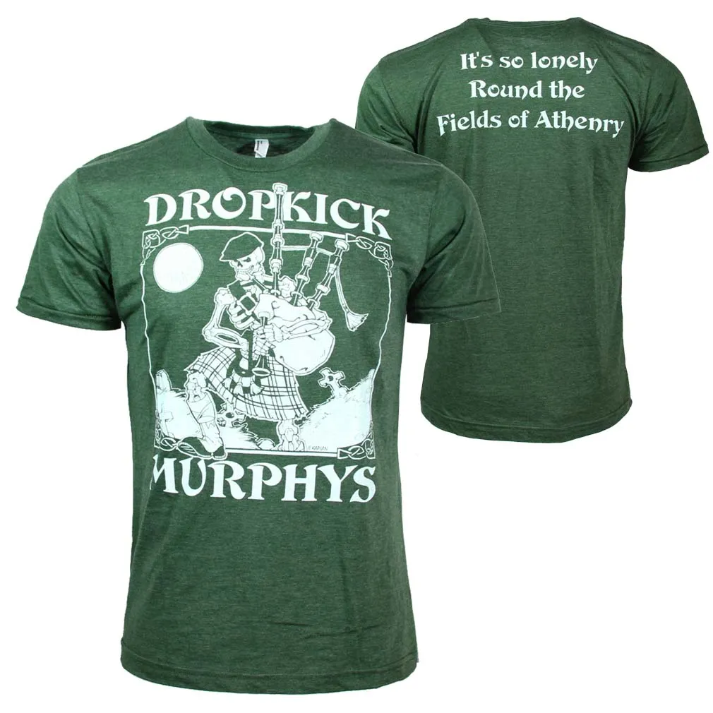 Dropkick Murphys Vintage Skeleton Piper T-Shirt