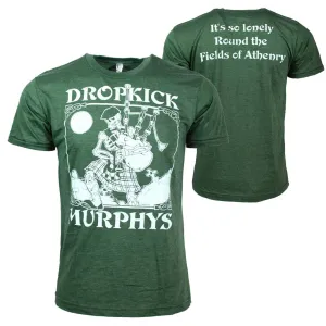 Dropkick Murphys Vintage Skeleton Piper T-Shirt
