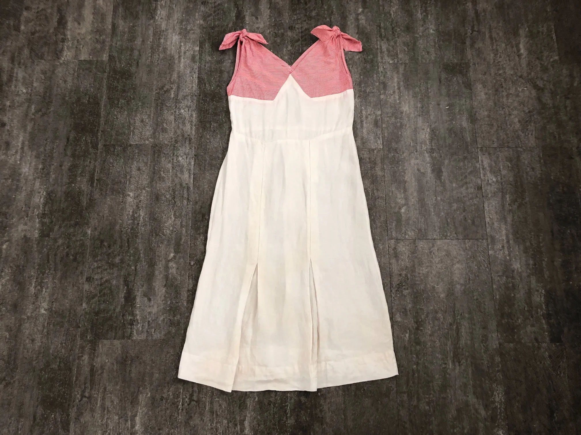Early 1930s sportswear dress . vintage 30s dress