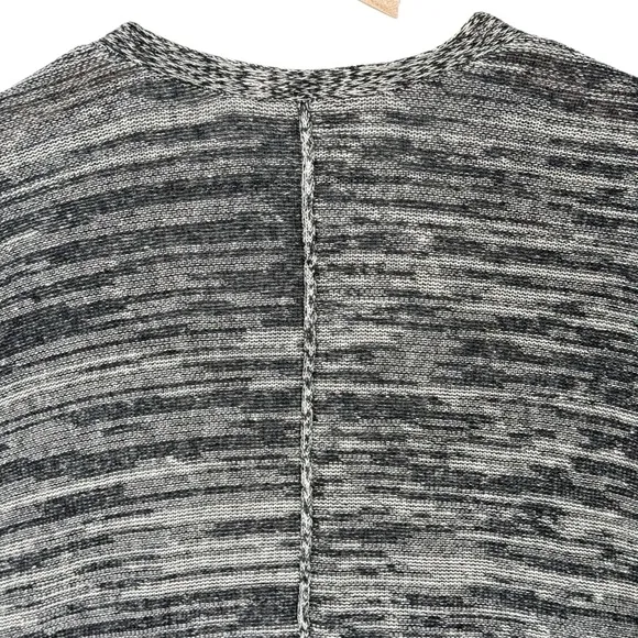Eileen Fisher Sweater Womens Small Lightweight Boxy Linen Knit Open Cardigan