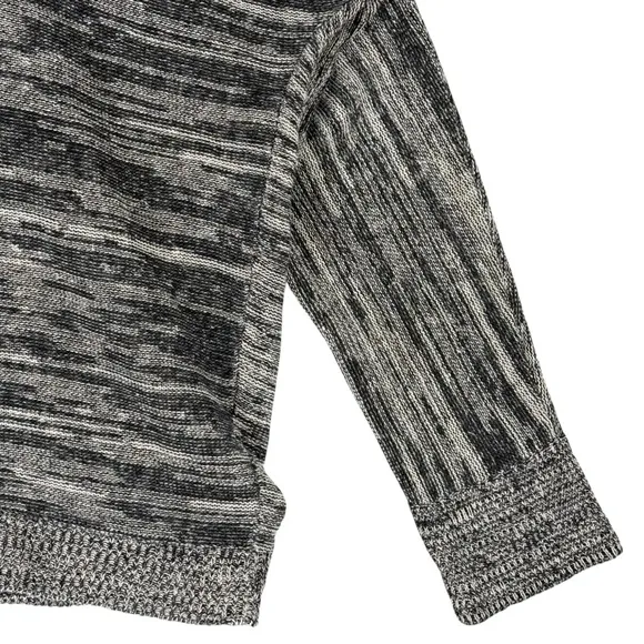 Eileen Fisher Sweater Womens Small Lightweight Boxy Linen Knit Open Cardigan