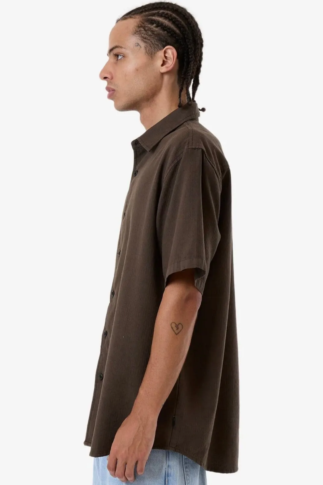 Endless Thrills Short Sleeve Shirt Tarmac