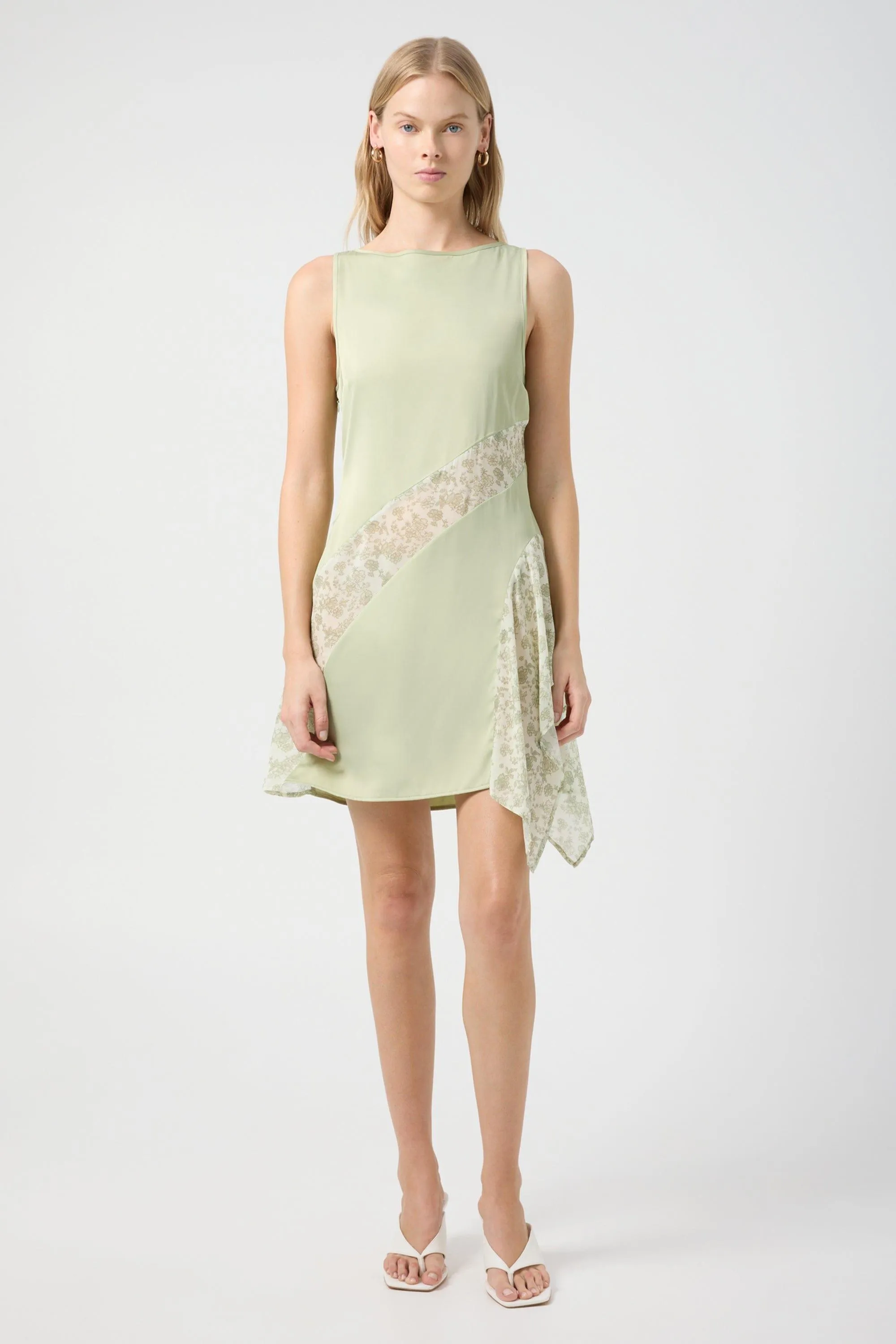 ESSENCE PANELLED MINI DRESS | NOSTALGIA FLORAL