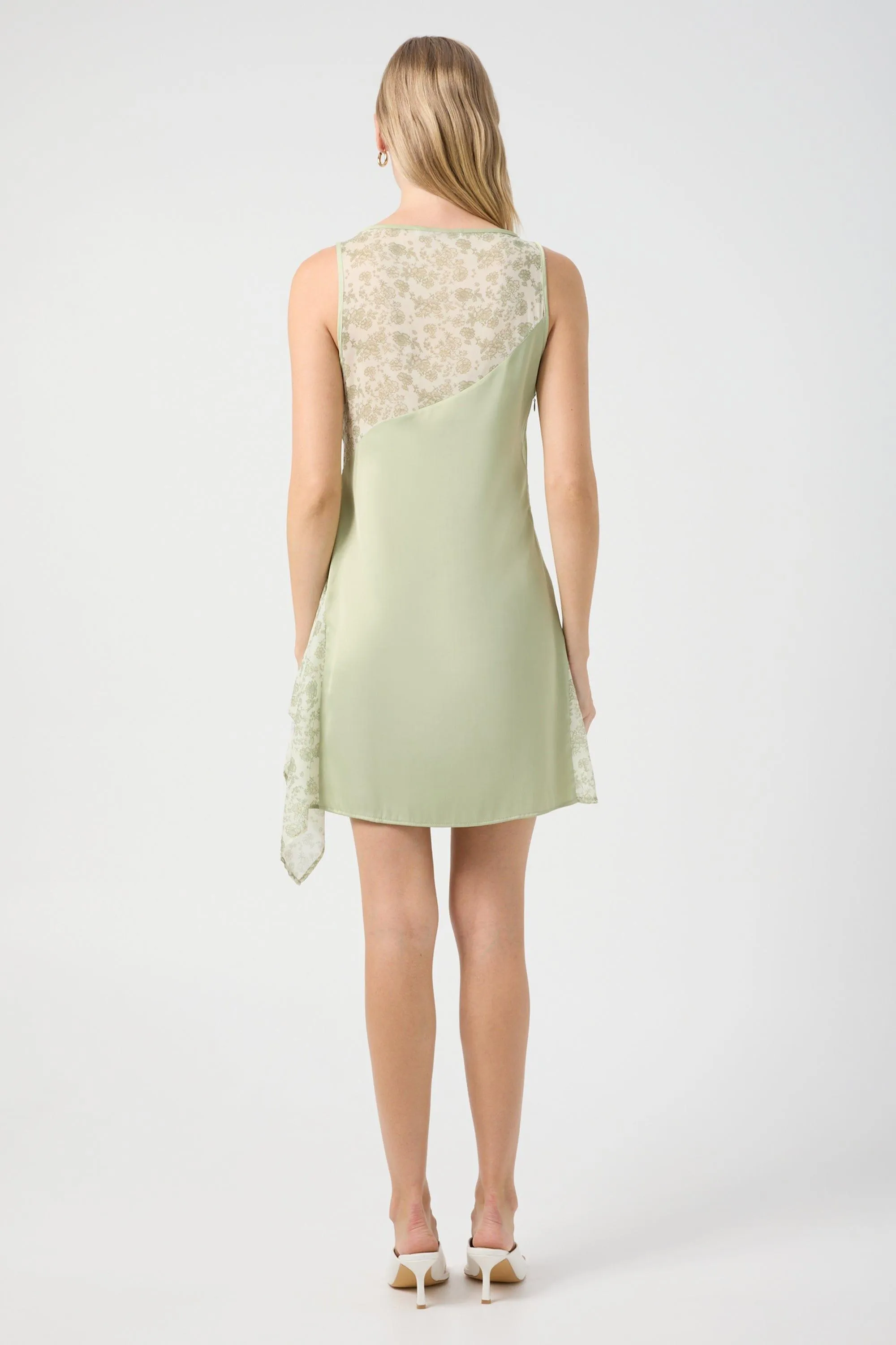 ESSENCE PANELLED MINI DRESS | NOSTALGIA FLORAL