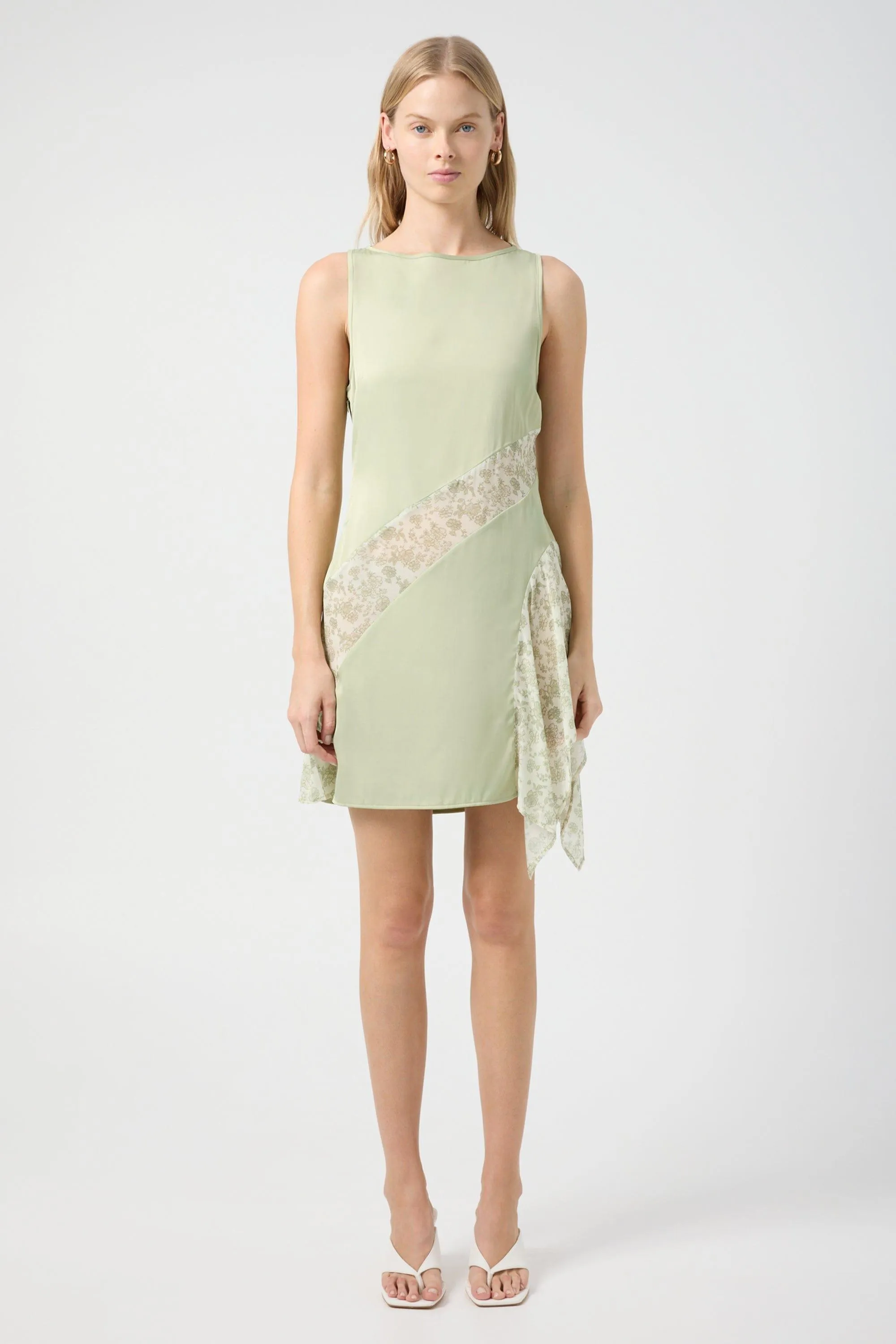 ESSENCE PANELLED MINI DRESS | NOSTALGIA FLORAL