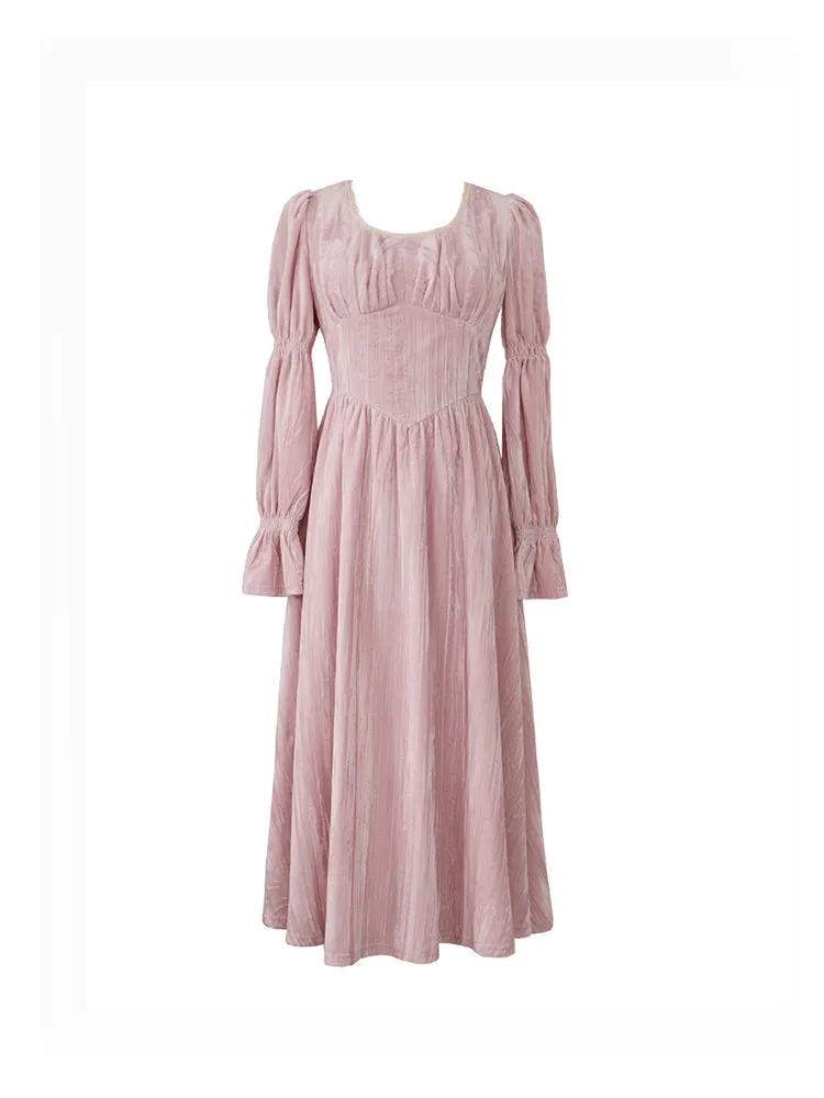 Ethereal Rosewood Gown