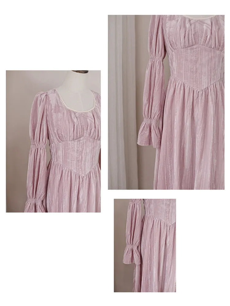 Ethereal Rosewood Gown