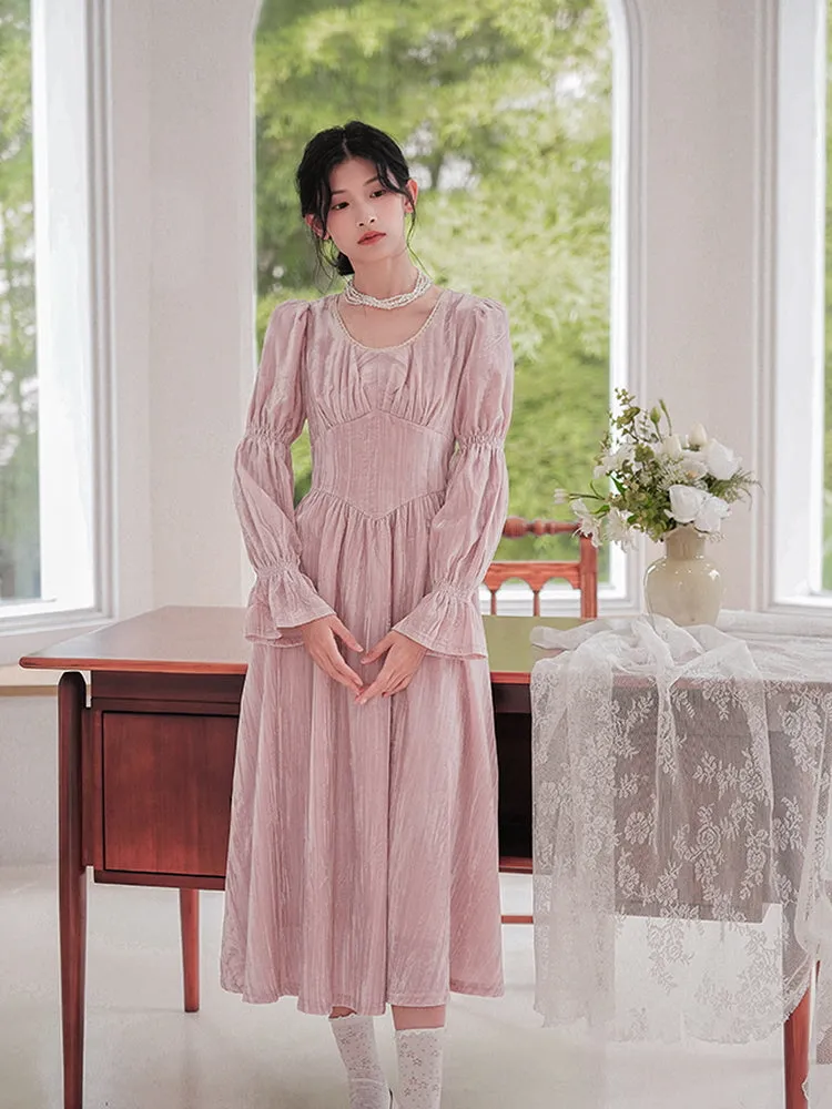 Ethereal Rosewood Gown