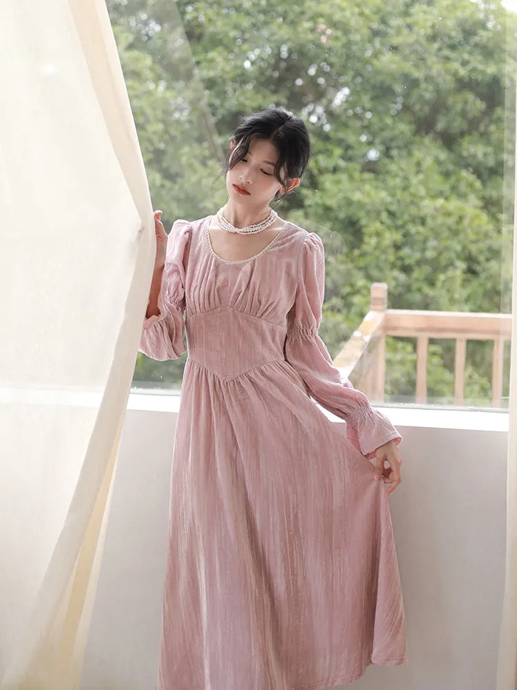 Ethereal Rosewood Gown