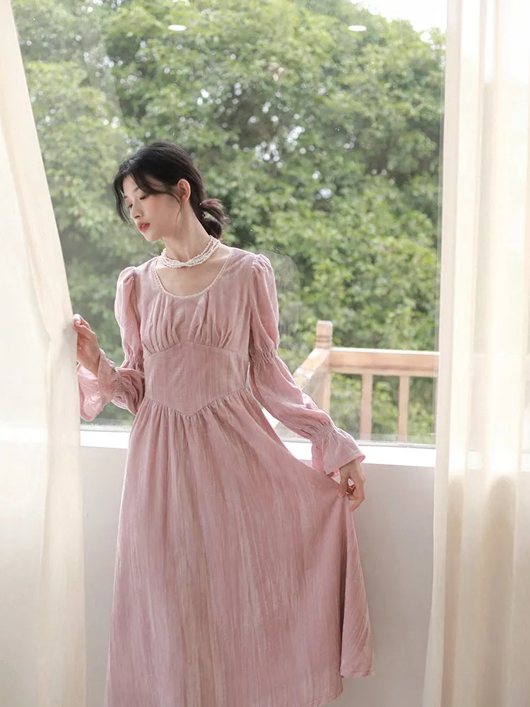 Ethereal Rosewood Gown