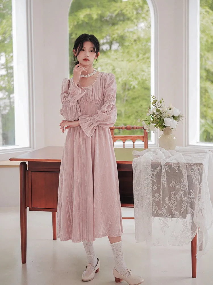 Ethereal Rosewood Gown