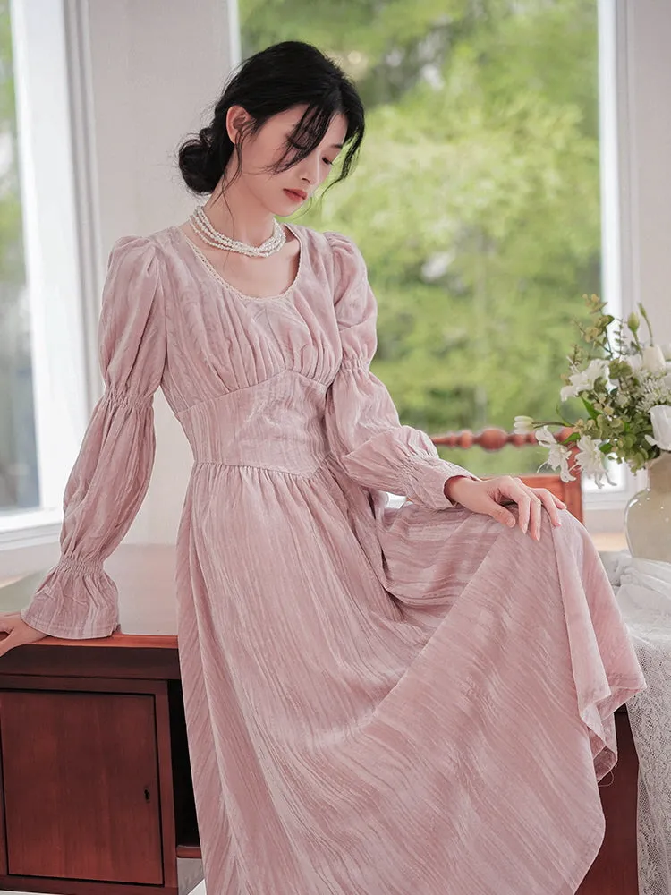 Ethereal Rosewood Gown
