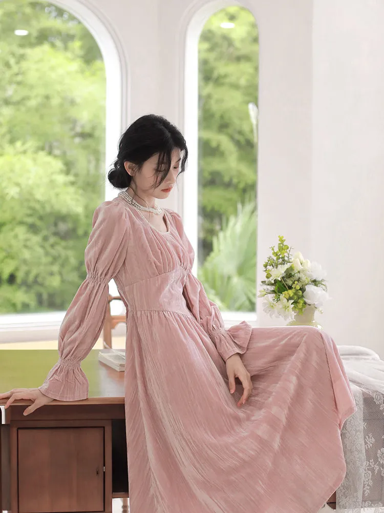 Ethereal Rosewood Gown