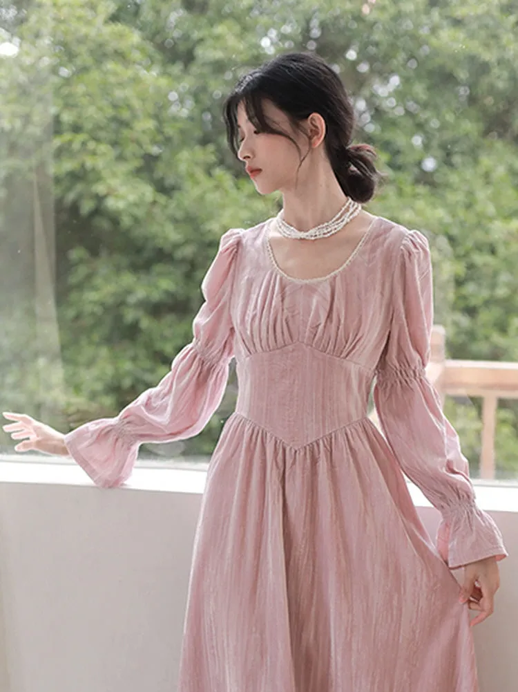 Ethereal Rosewood Gown