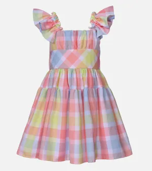 Eva Flutter Sleeve Dress