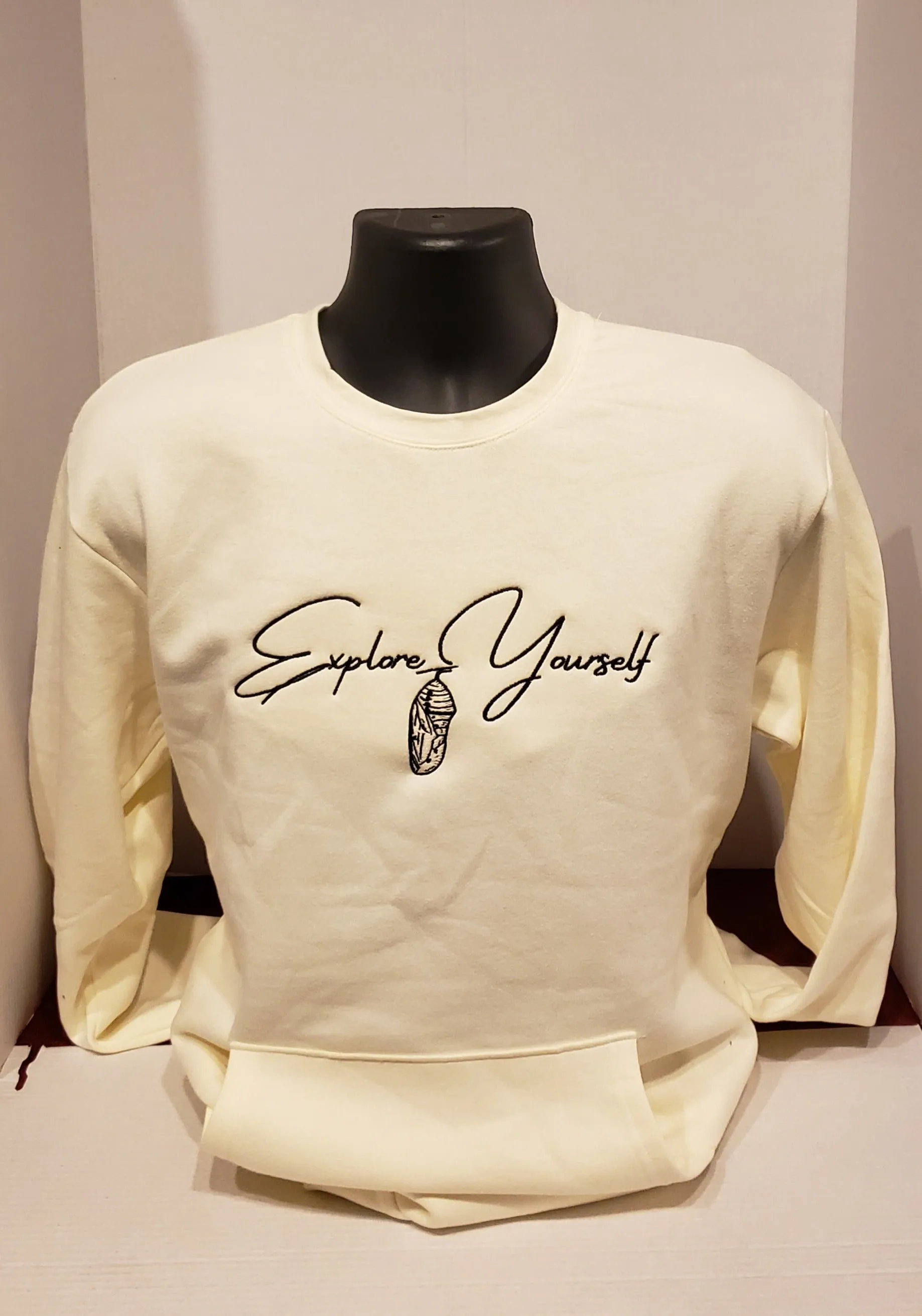 Explore Yourself(CreamStyle)2 Crewneck