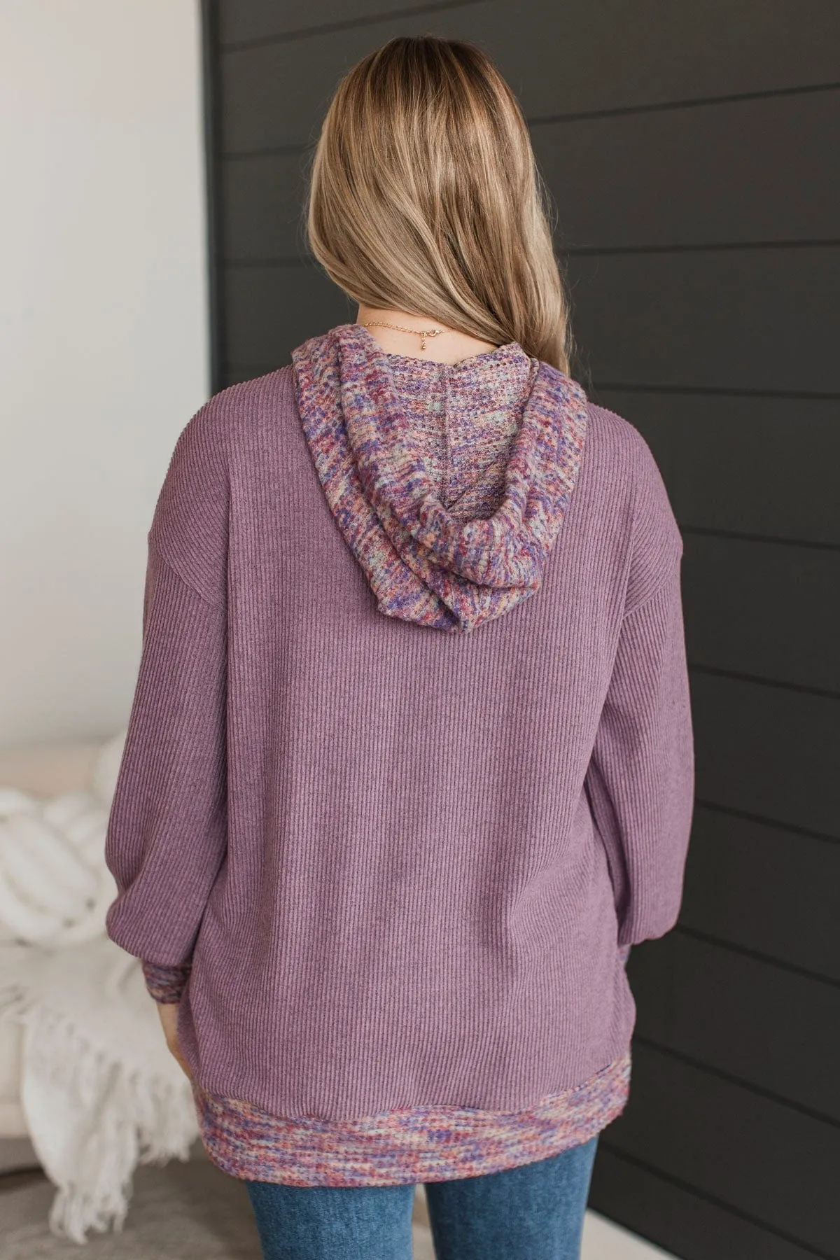 Extraordinary Love Lightweight Hoodie- Dusty Lavender