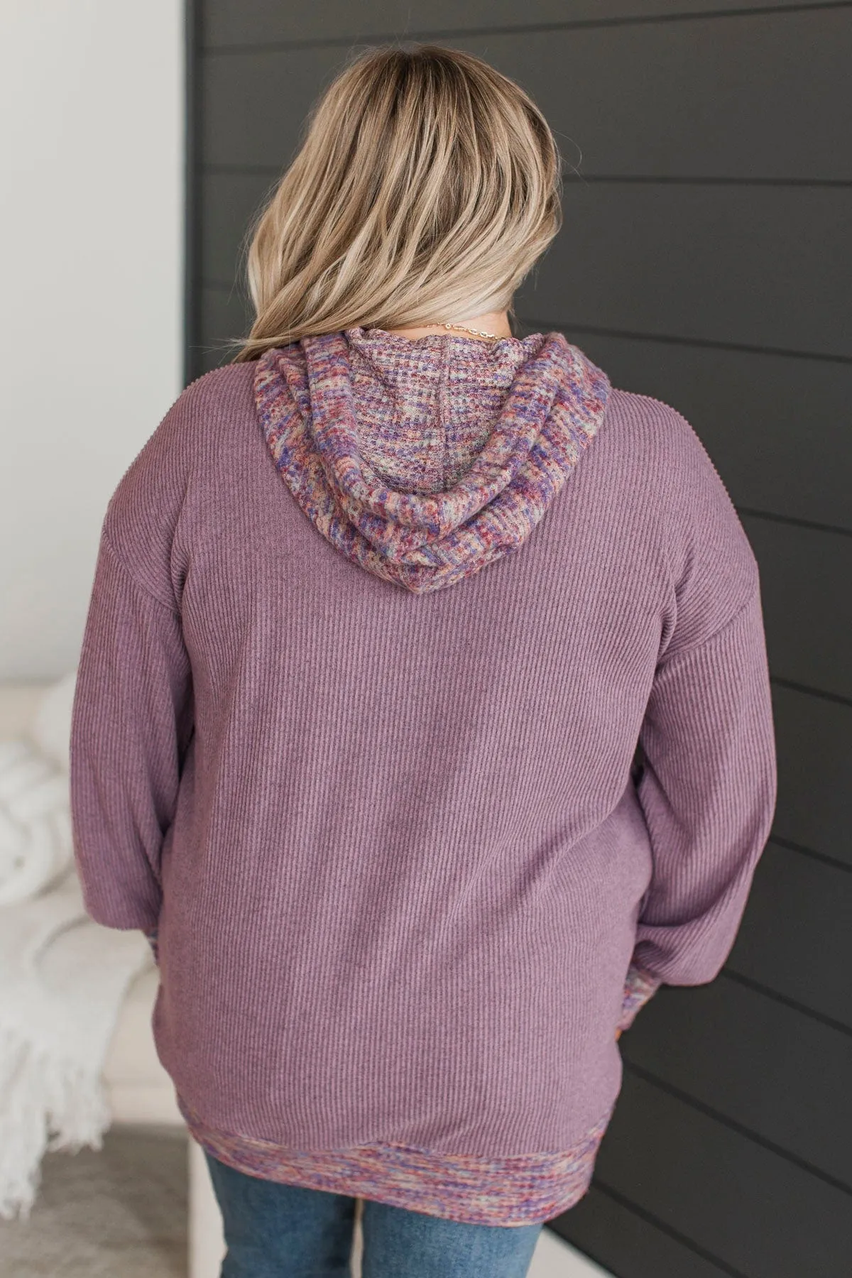 Extraordinary Love Lightweight Hoodie- Dusty Lavender