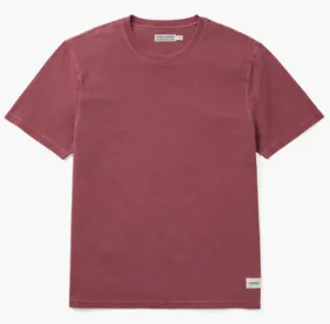 Fair Harbor The Saltaire Short Sleeve Tee - Crimson