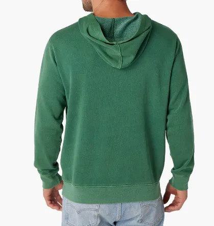 Fair Harbor The Vintage-Washed Saltaire Hoodie - Coastal Green