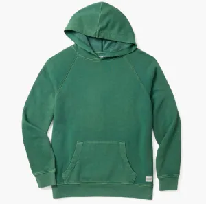 Fair Harbor The Vintage-Washed Saltaire Hoodie - Coastal Green